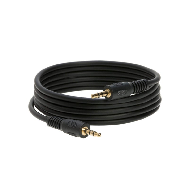 WireZee 3.5mm Audio 12FT Cable Male to Male - AUX Cord for Car, Phone, Headphones, Speakers, Home Stereo - 3.5mm Jack to Jack Auxiliary Cable - Durable & Tangle-Free - Image 4
